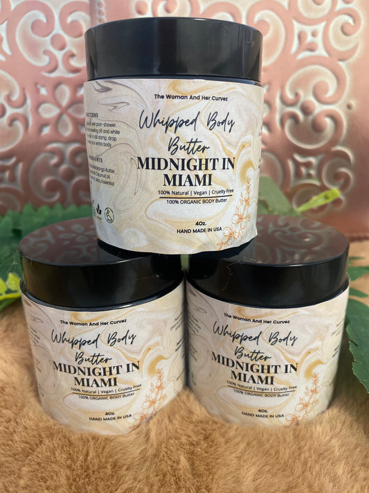 Midnight In Miami Whipped Body Butter Bundle of 3.
