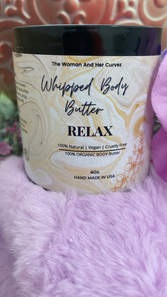 RELAX ( Lavender Fragrance) Whipped Body Butter